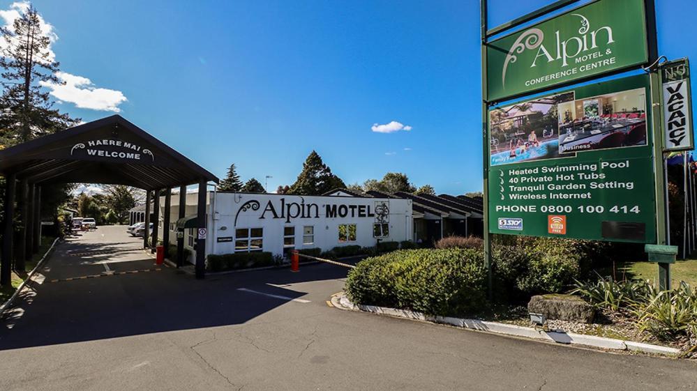 Alpin Motel & Conference Centre Rotorua Exterior foto